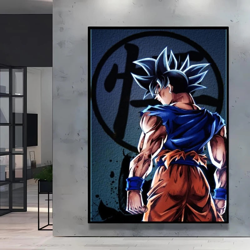 Classic Anime Canvas Printing Posters Dragon Ball Goku Vegeta HD Prints kids Gifts Aesthetic Poster Room wall Decor Pictures