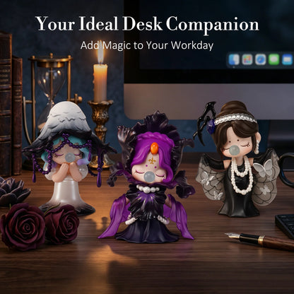 Rolife Nanci Secret Fantasy Blind Box Collectible Figure Dolls Dark Academia Desk Decor Surprise Box Gift for Kids Friends Adult
