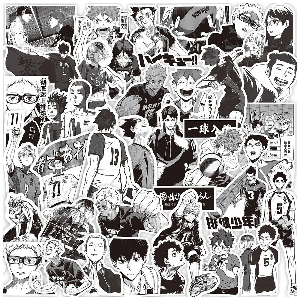 Haikyuu!! Graffiti Waterproof Stickers