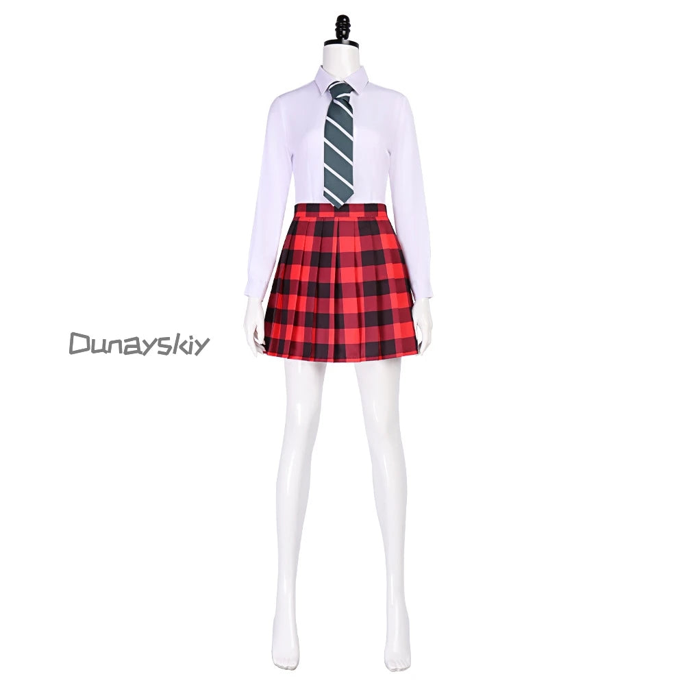 Anime Soul Maka Albarn Cosplay JK School Eater Costume Girl Skirt