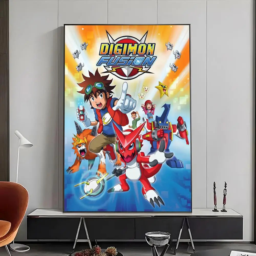 Digimon Poster Wall Art