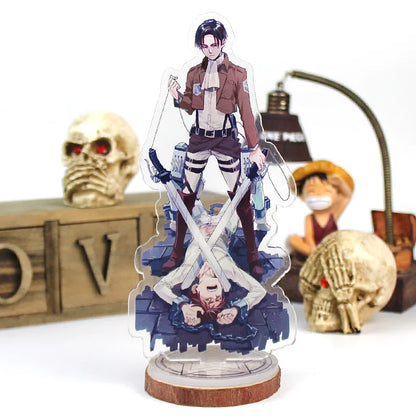 Attack on Titan Acrylic Stand Anime Large Stand Cartoon Cute Character Figure Display Stand Anime Merchandise Collectible Gift