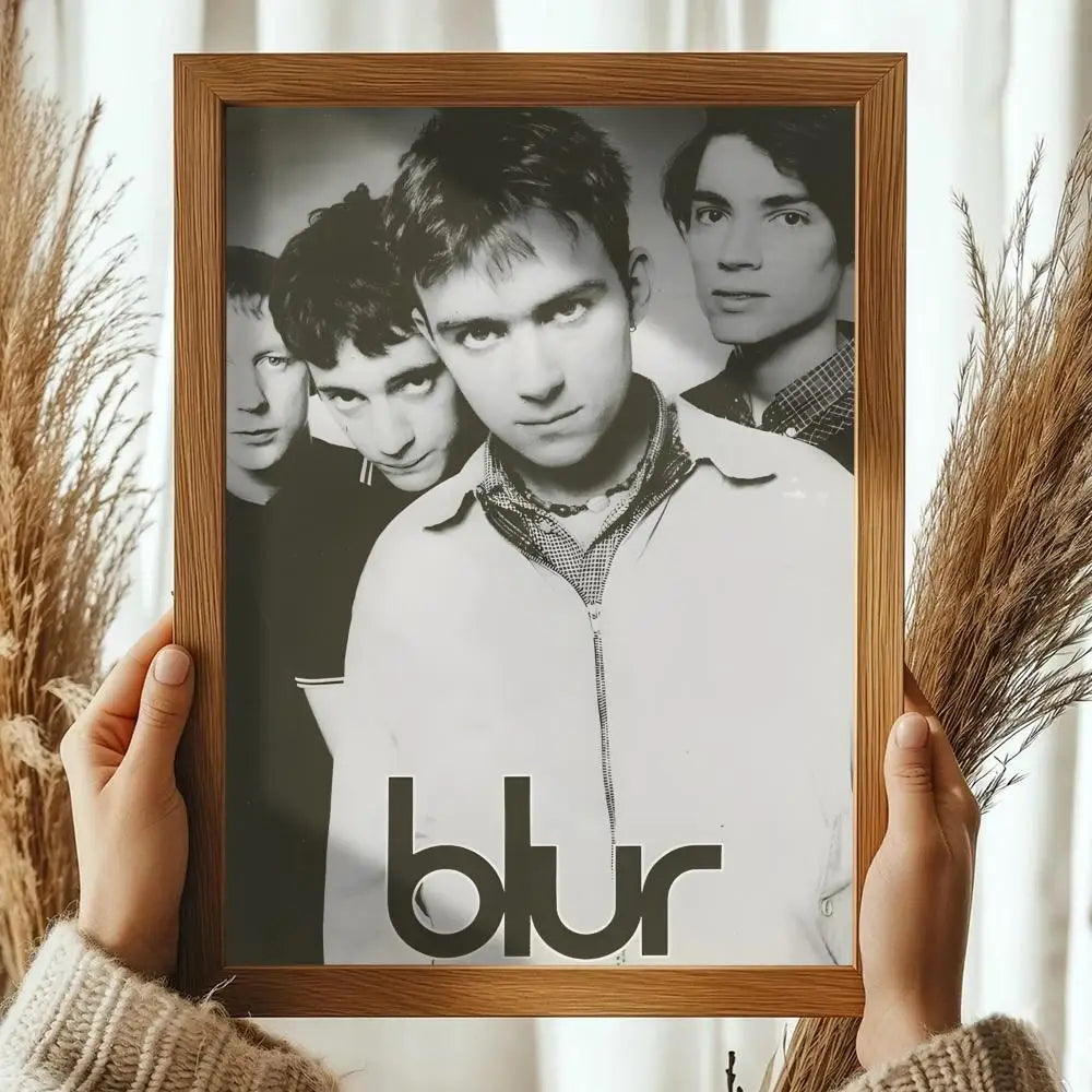 B-Blur Band Poster