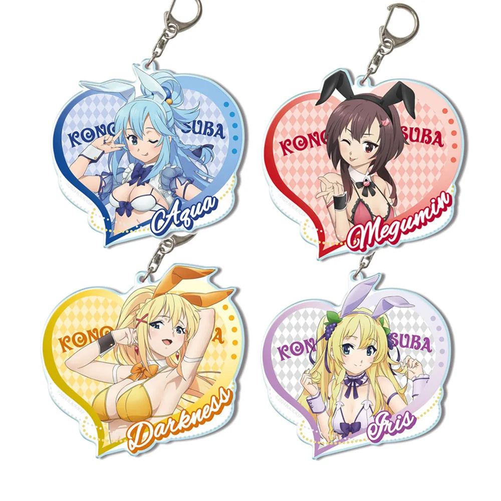 KonoSuba Aqua Acrylic Keychain