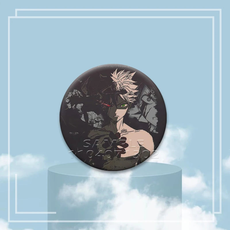 Black Clover Characters Pin