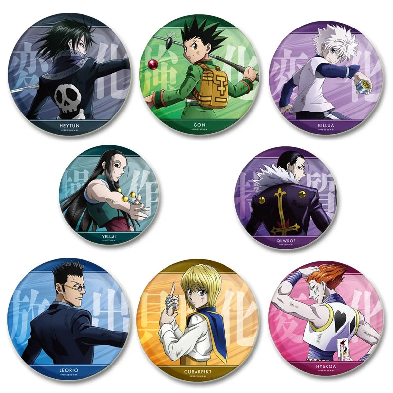 Hunter X Hunter Gon Brooches