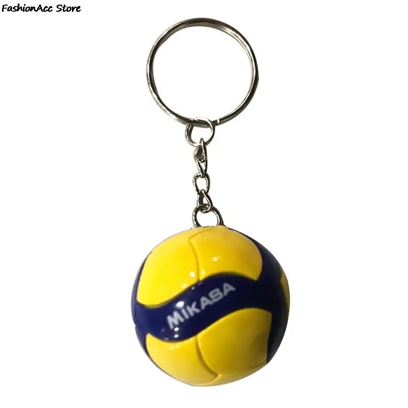 Volleyball PVC Keychain