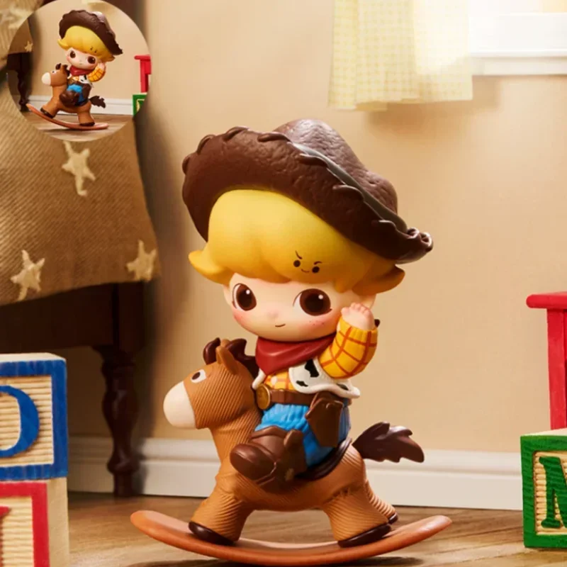 POP MART DIMOO WORLD PIXAR Series Blind Box Doll Guess Bag Toys Mystery Box Desktop Ornaments Collection Anime Action Figure