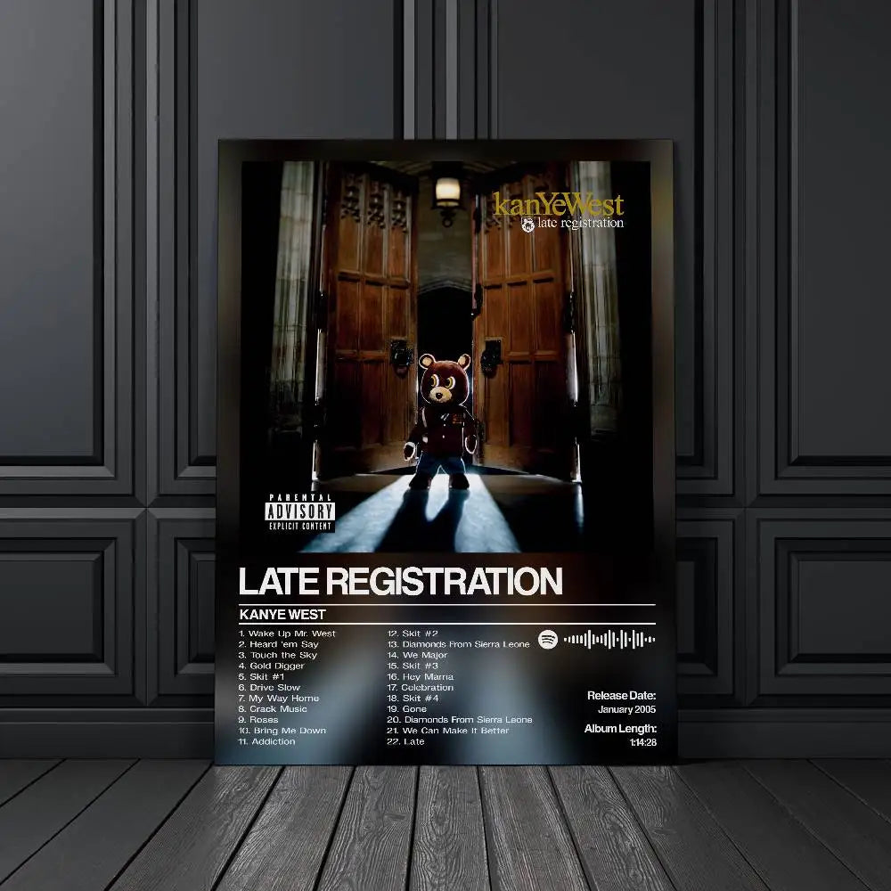 Kanye West Late Registration Poster