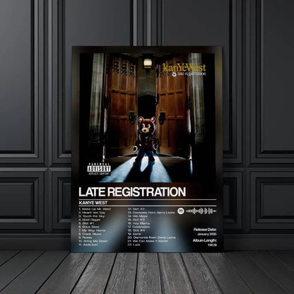 Kanye West Late Registration Poster