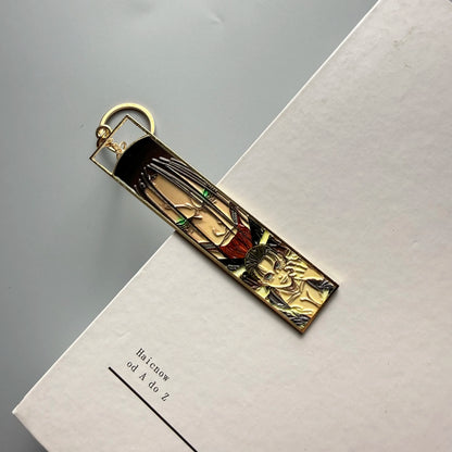 Anime Jet Metal Keychain