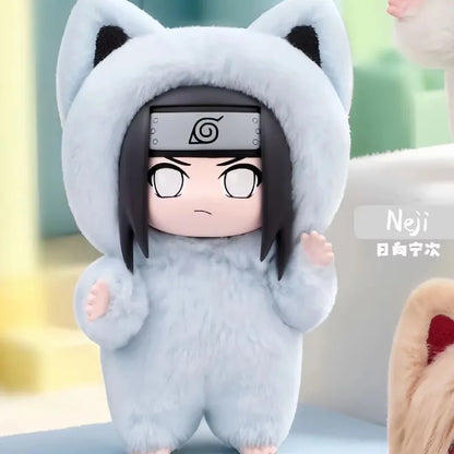 In Stock Genuine EAKI Naruto Shippuden KittenLand Vinyl Series Third Blind Box Plush Figurine Model Toys Collection Present