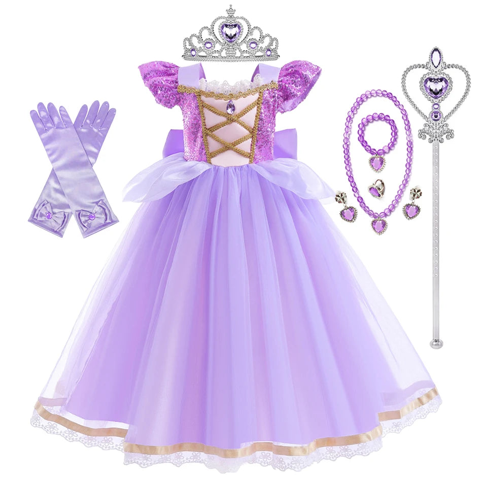 Tangled Rapunzel Princess Dress