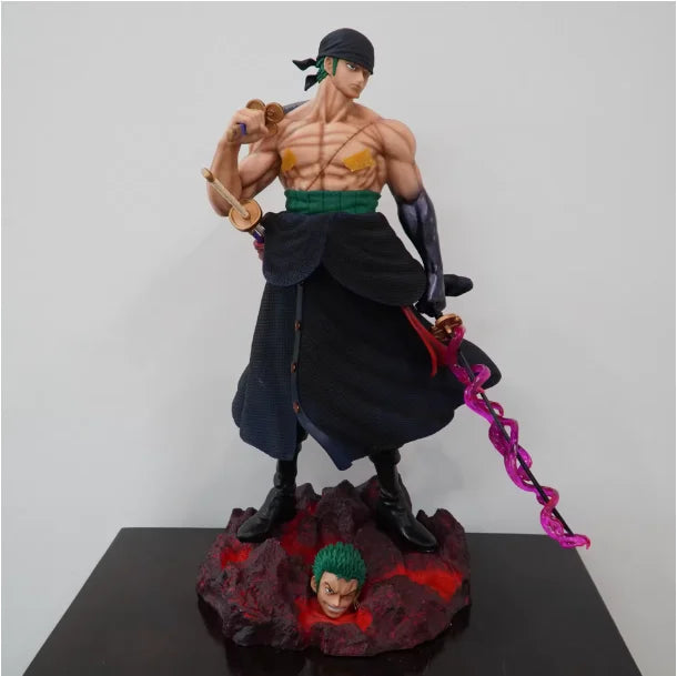 One Piece Full Range Jt Statue Th Enraged Zoro Anime Figure Figure Pvc Statue Collection Model Collection Decoration Toys Gifts