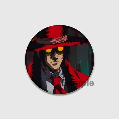 Hellsing Ultimate Tinplate Brooch