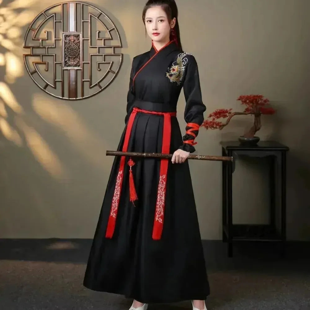 Chinese Hanfu Vintage Dress