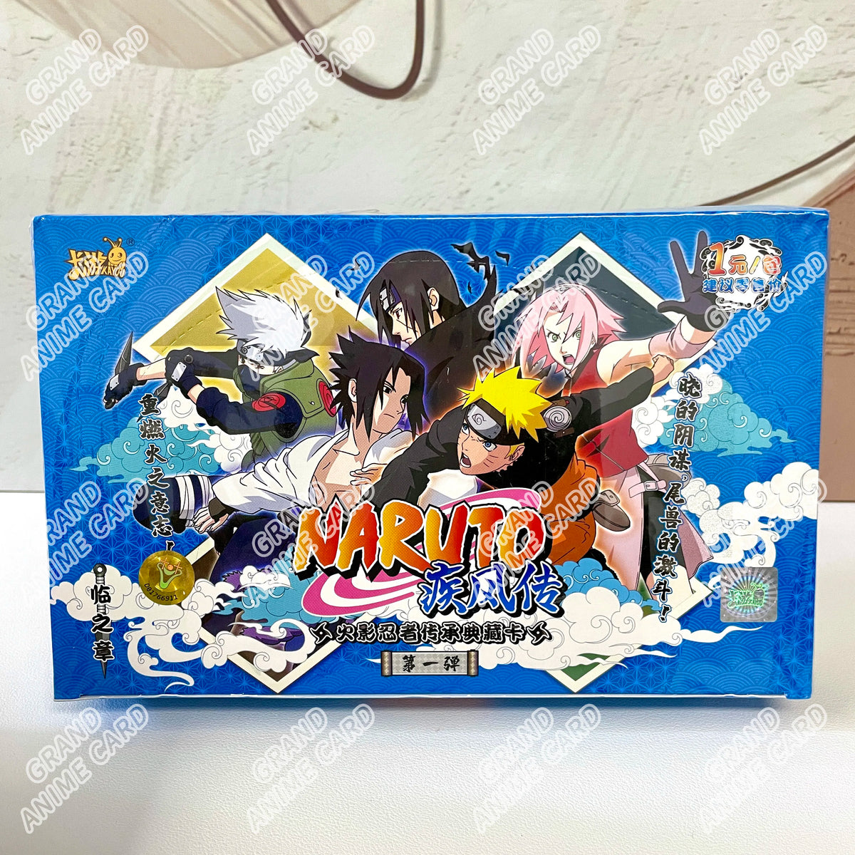 KAYOU Genuine Naruto Cards T2W9 T4W8 Booster Box Anime TCG Rare SE BP CR MR Ninja World Fight Chapter Collection Kids Toy Gift