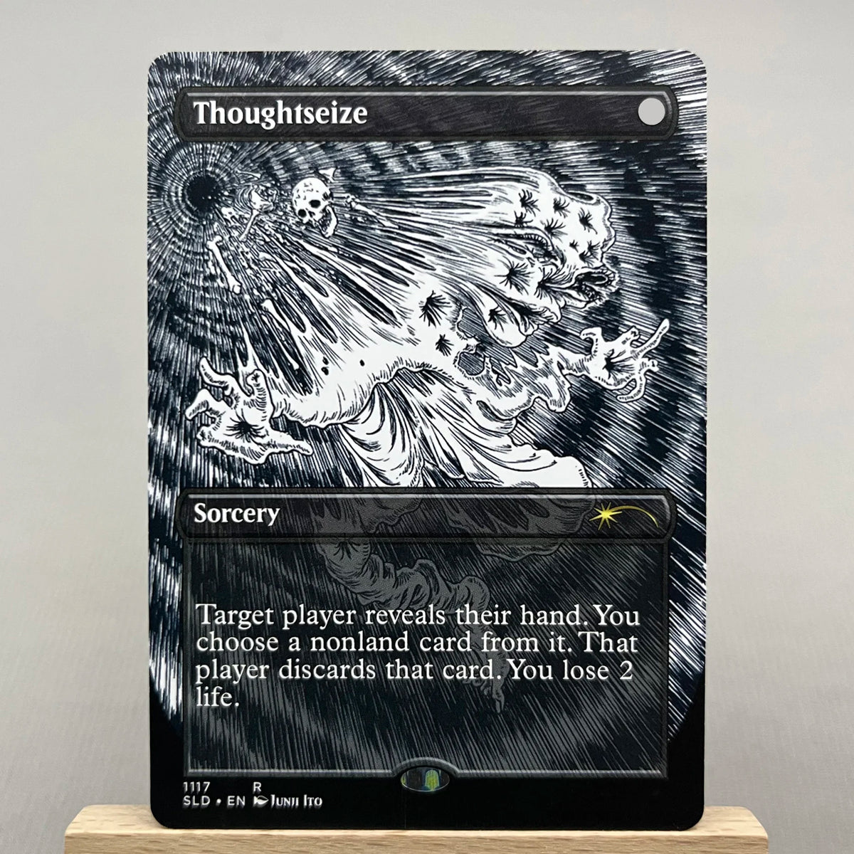 SLD HOLO2-01 TCG Cards for Home Play Proxy Lord of the Pit Ritual Mana Confluence Skullclamp Sliver Legion
