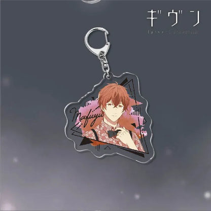Manga Anime Keychain Cartoon Print Yaoi BL Given Acrylic Characters Key Chain Harajuku Keyring Car Pendant Key Ring Gifts 2025