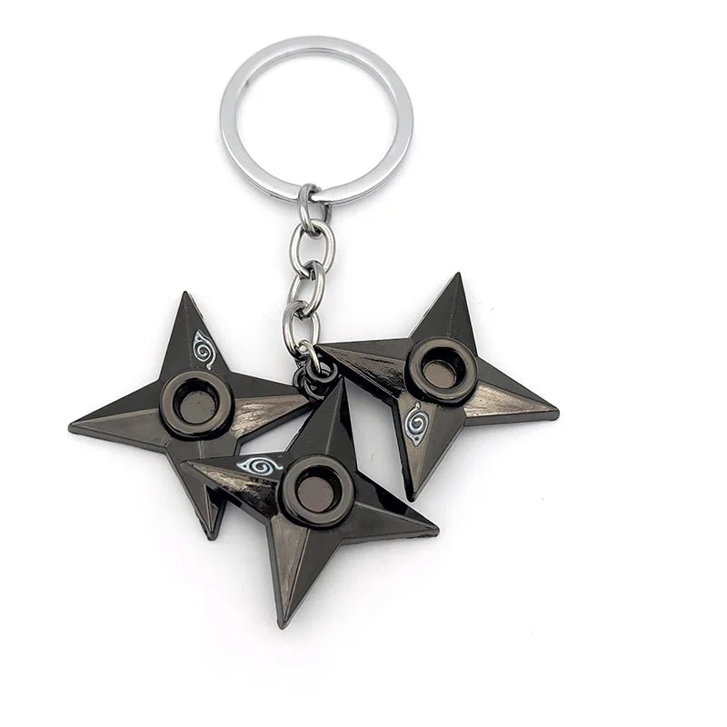 New Pendant Keychains Uzumaki Naruto Anime Figures Accessories Akatsuki Itachi Manga Men Key Chain Fans Gift Kids Toys Keyrings