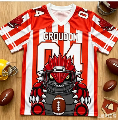 Pokemon Mewtwo Football Jersey