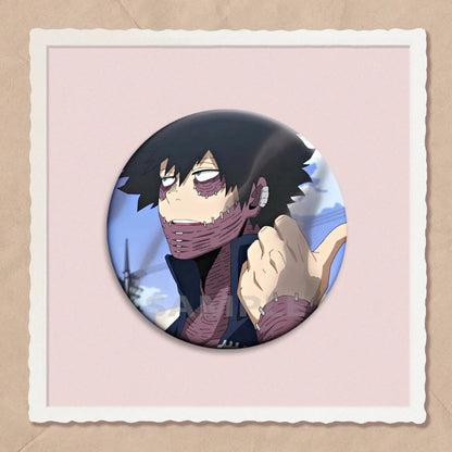 My Hero Academia Dabi Button Pin