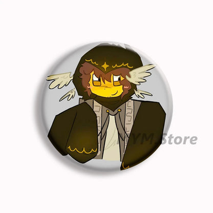 Forsaken Telamon Button Pin