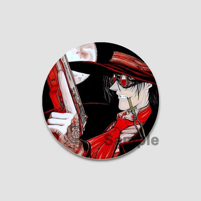 Hellsing Ultimate Alucard Pin Button