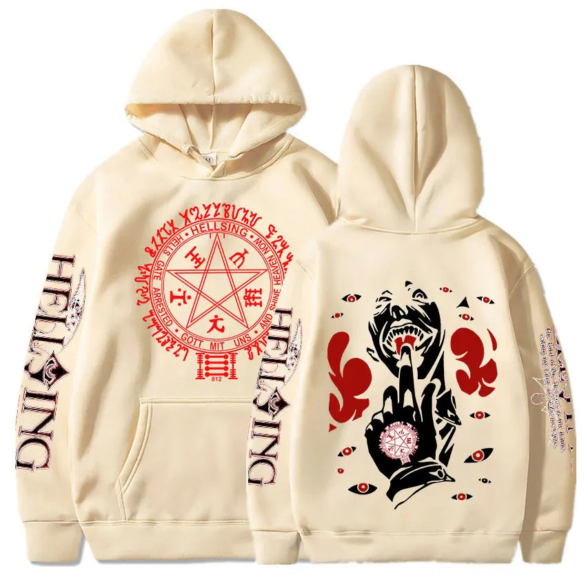 Hellsing Ultimate Alucard Oversized Hoodie