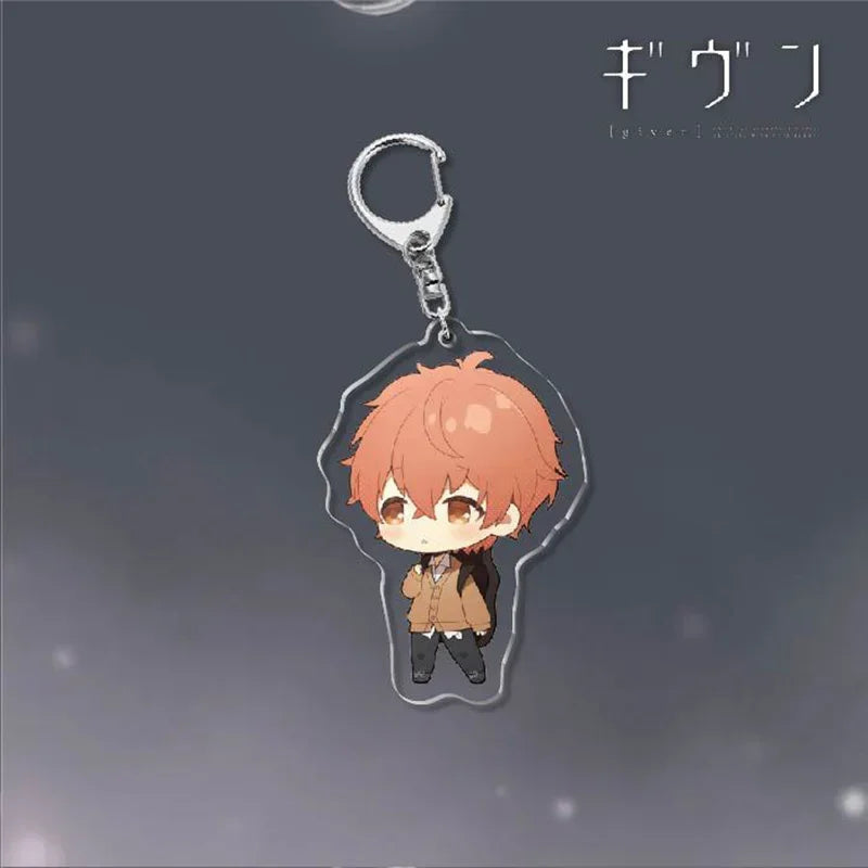 Manga Anime Keychain Cartoon Print Yaoi BL Given Acrylic Characters Key Chain Harajuku Keyring Car Pendant Key Ring Gifts 2025