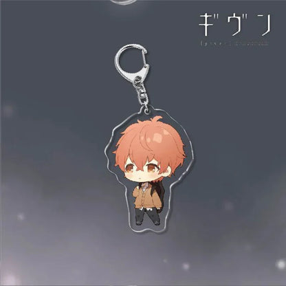 Manga Anime Keychain Cartoon Print Yaoi BL Given Acrylic Characters Key Chain Harajuku Keyring Car Pendant Key Ring Gifts 2025