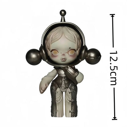 Pop Mart Skullpanda Bjd Nana Figures Baby Series Flower Blooming Figure  Pink Green SP Art Toy Limited Dolls Surprise Toy Gift