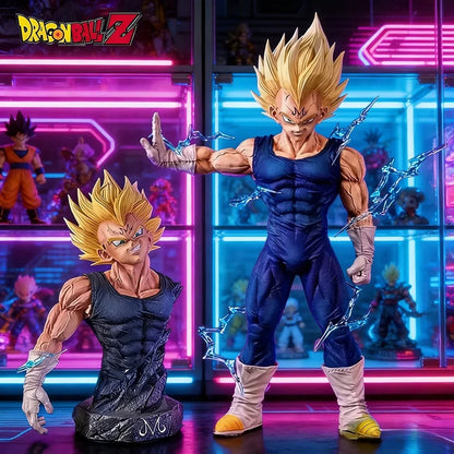 27cm Anime Dragon Ball Figure Majin Vegeta Action Figures Pvc Statue Desktop Ornamen Collection Model Toys Gifts