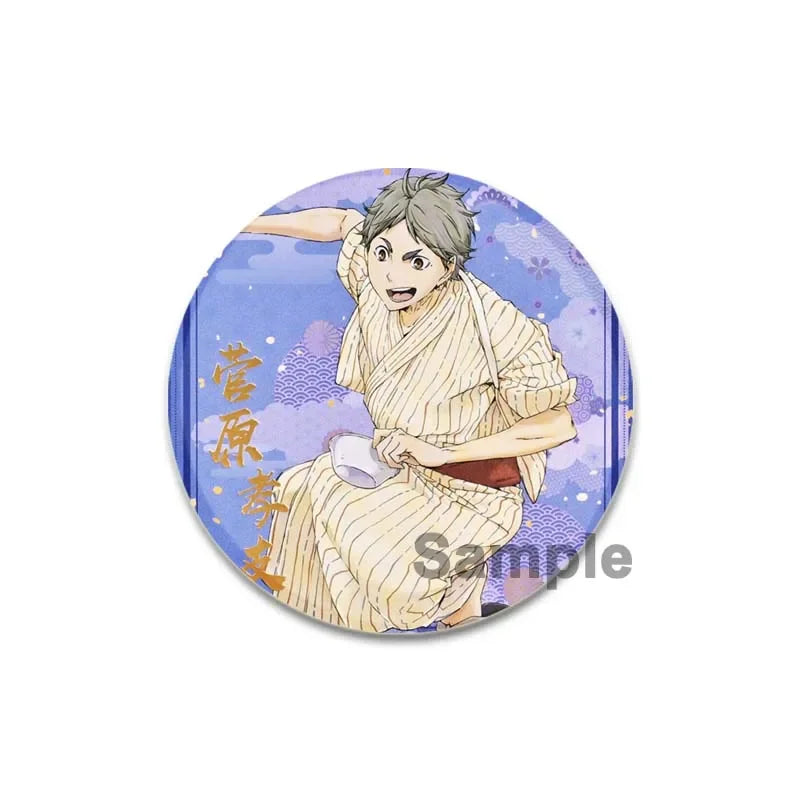 Haikyuu! Karasuno Brooch Pins