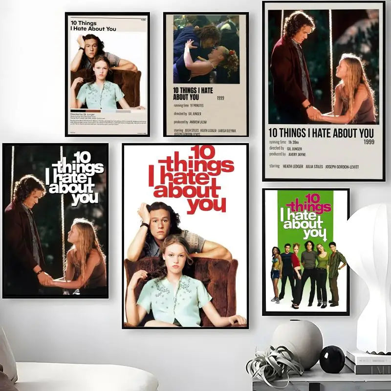 10 Things I Hate About You Wall Sticker