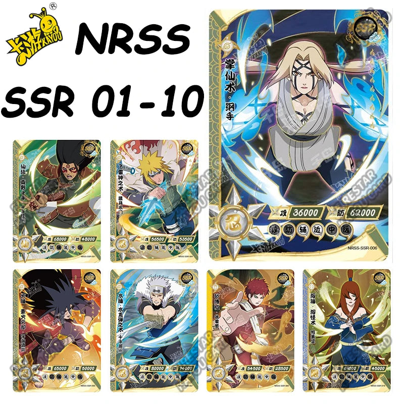 Naruto KAYOU Card Full Set Rare BP NR SE GP CP SP CR MR PR SV SLR OR AR NR UR ZR TR Cards Uzumaki Naruto Anime Collectible Card