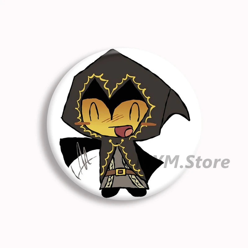 Forsaken Telamon Button Pin