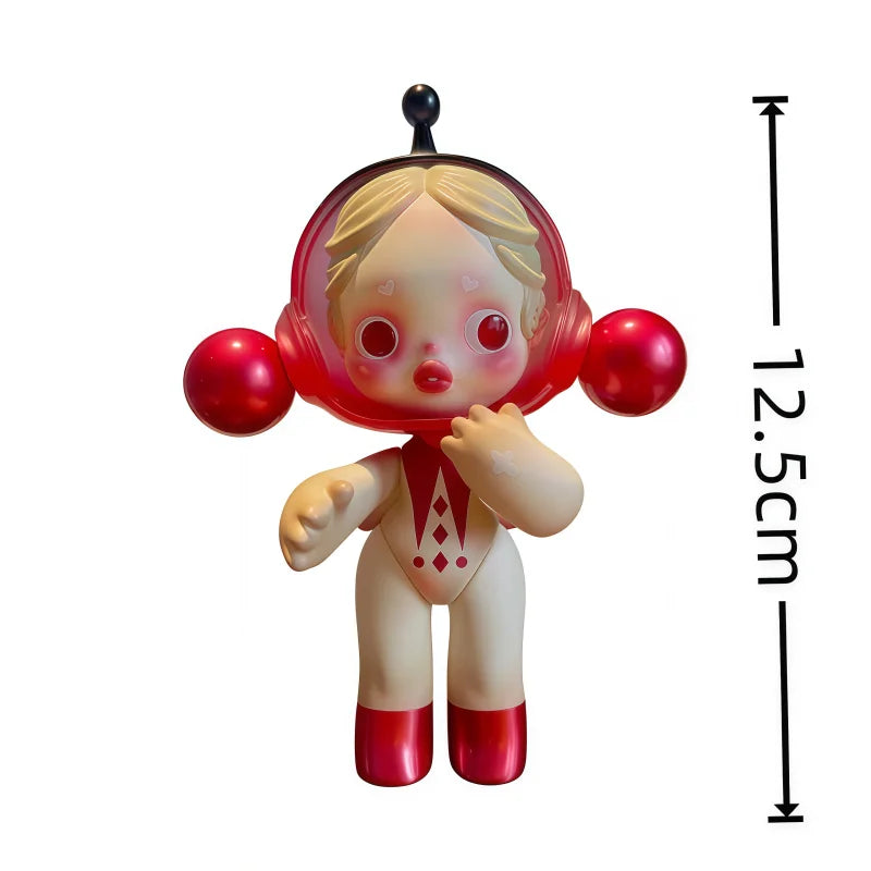 Pop Mart Skullpanda Bjd Nana Figures Baby Series Flower Blooming Figure  Pink Green SP Art Toy Limited Dolls Surprise Toy Gift
