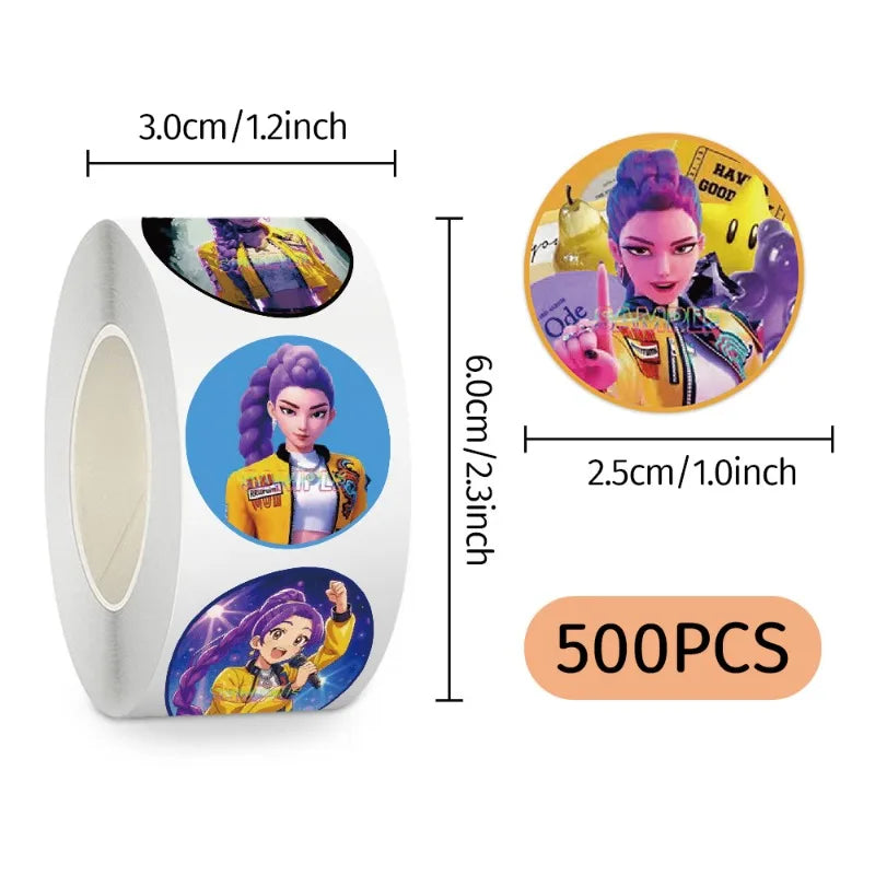 Anime Tiger Waterproof Stickers