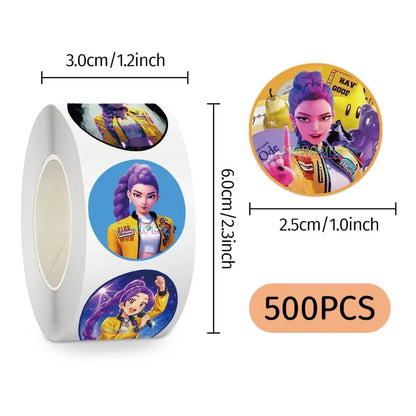 Anime Tiger Waterproof Stickers