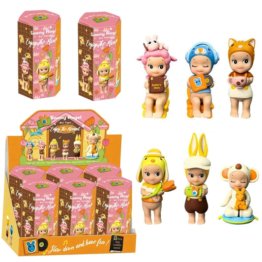 Cute AngelEnjoy The Moment Series Blind Box Anime Mini Figures Ornaments Cartoon Dolls Desktop Valentine'S Day Gift