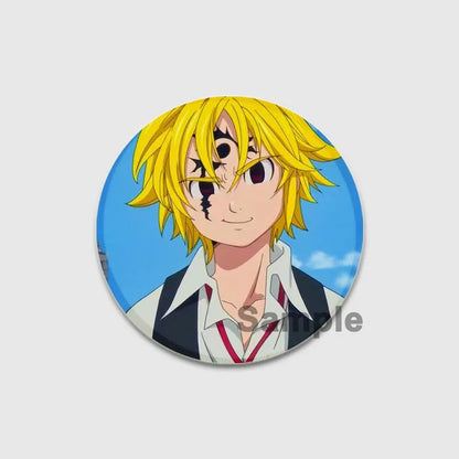 The Seven Deadly Sins Badge Brooch