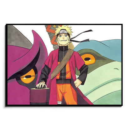Naruto Uzumaki Frameless Canvas