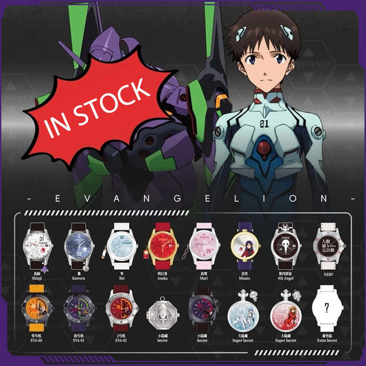 Evangelion Asuka Wrist Watch