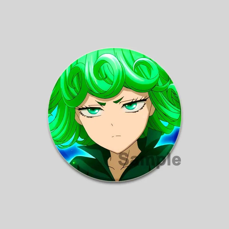 One Punch Man Saitama Brooch