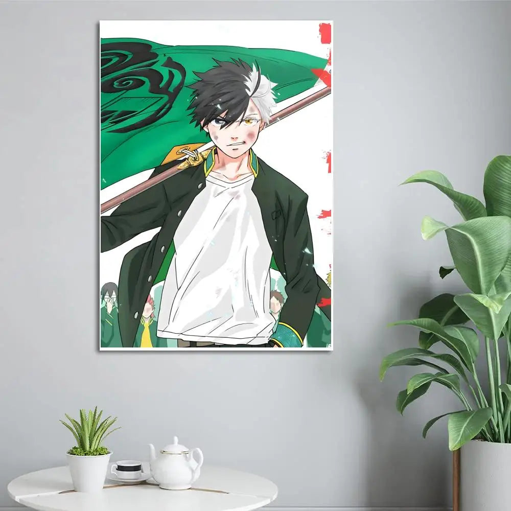 Wind Breaker Poster Wall Sticker