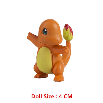 Pokemon 4-13Cm Toys Model Cartoons Movie Anime Figure