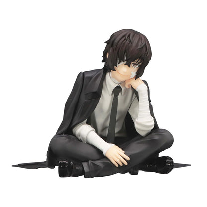 Japan Anime Figures BSD Figurine Dazai Osamu Nakahara Chuuya Noodles Press Action Figure PVC Model Collection Toy Christmas Gift