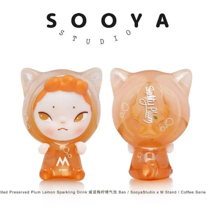 Genuine Sooya Mstand Coffee Beans Series Mini Figure Blind Box Ornament Collection Cute Toys Gift