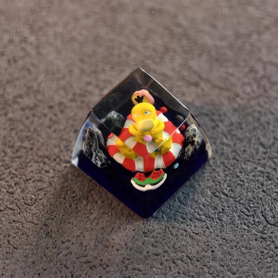 Pokemon Gengar Resin Keycaps